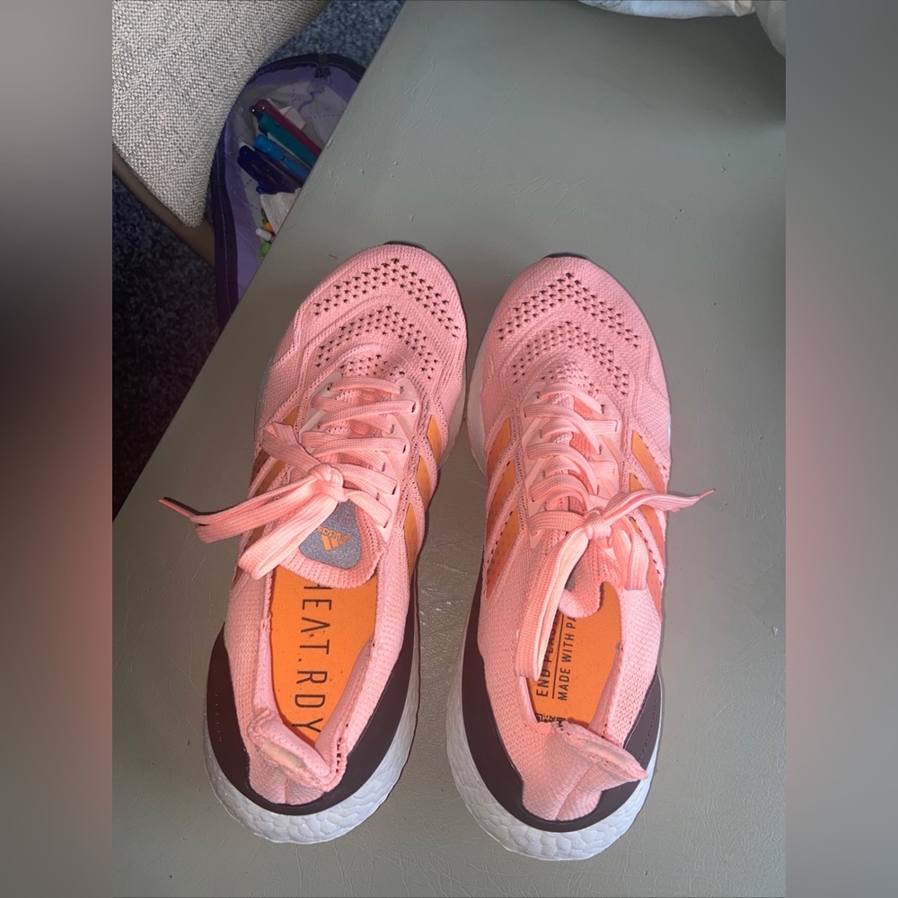Adidas pink ultraboost women’s shoes 7.5